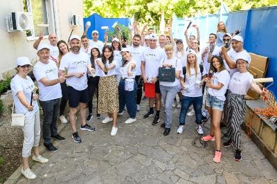 L'Oréal България обнови центъра за настаняване на бежанци от Украйна „Прегръдки от България“